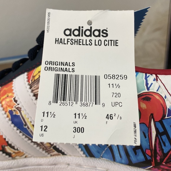 Adidas Mens Half Shells Lo Citie Atlanta Sneakers - Picture 13 of 13